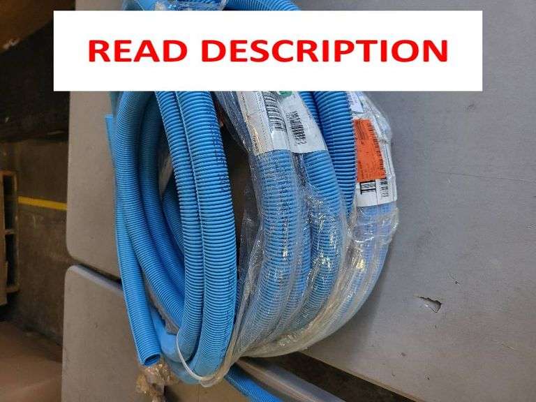 Electrical Nonmetallic Tubing Conduit Coil, Blue Matthews Auctioneers