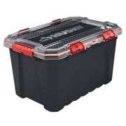 20-Gal. Professional Duty Waterproof Storage Container with Hinged  