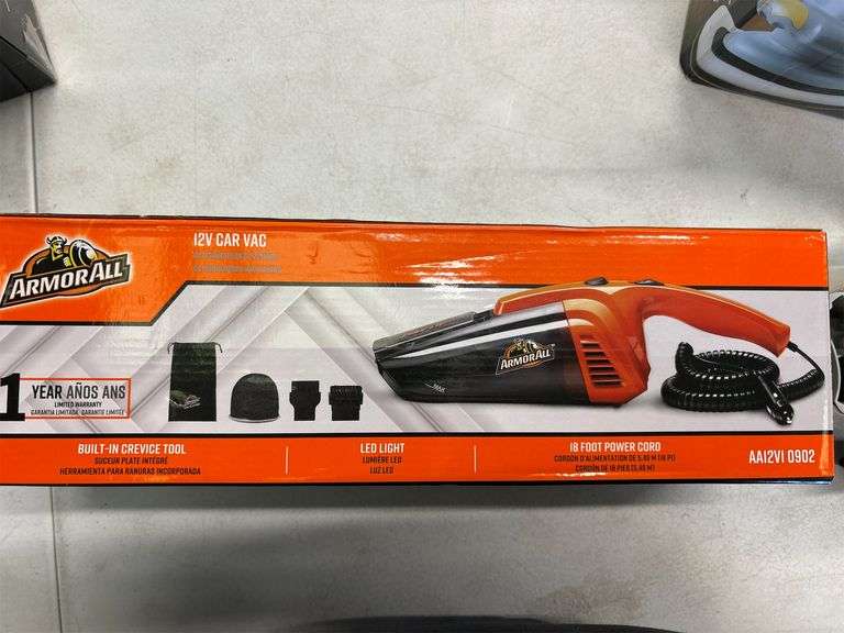 Armor All 12V Handheld Car Vacuum,AA12V1 0902 Matthews Auctioneers