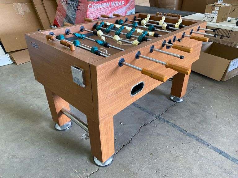 Harvard Foosball Table Matthews Auctioneers