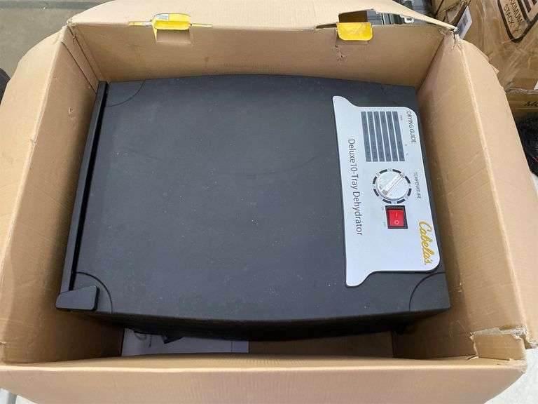 Cabelas Deluxe 10 Tray Dehydrator Matthews Auctioneers