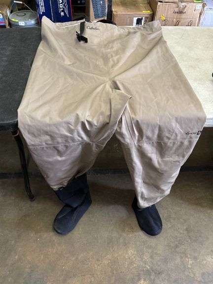 Bottes Cuissardes Cabela's Hip Waders Taille 10W - Vert Homme Chasse Pêche