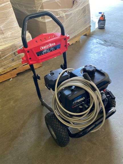 CRAFTSMAN Craftsman 3400 PSI Gas Pressure Washer - Matthews Auctioneers