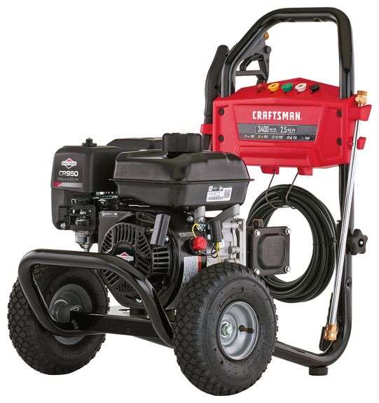 CRAFTSMAN Craftsman 3400 PSI Gas Pressure Washer - Matthews Auctioneers
