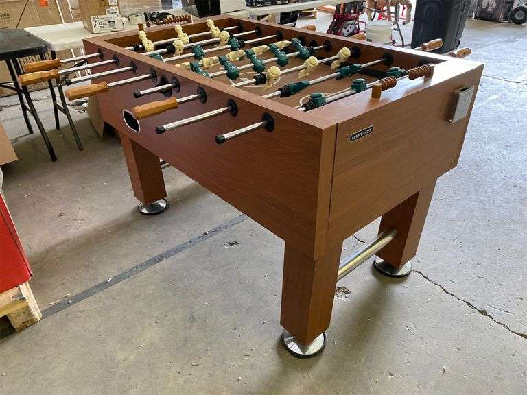 Harvard Foosball Table Matthews Auctioneers