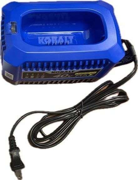40-Volt Lithium Ion (Li-Ion) Compact Power Equipment Battery Charger ...