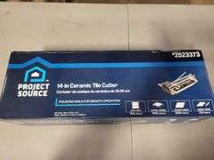 Project Source Tile Project Source 14-in Ceramic Tile Cutter Kit - Matthews Auctioneers