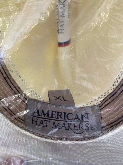 American Hat Makers Straw Cowboy Hat, Size XL