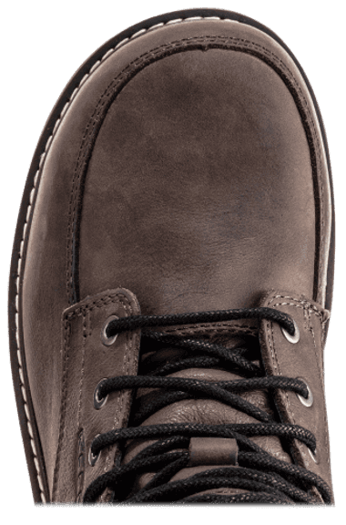 KEEN Utility San Jose Waterproof Aluminum Toe Work Boots for Men - Cascade Brown/Black - 9M