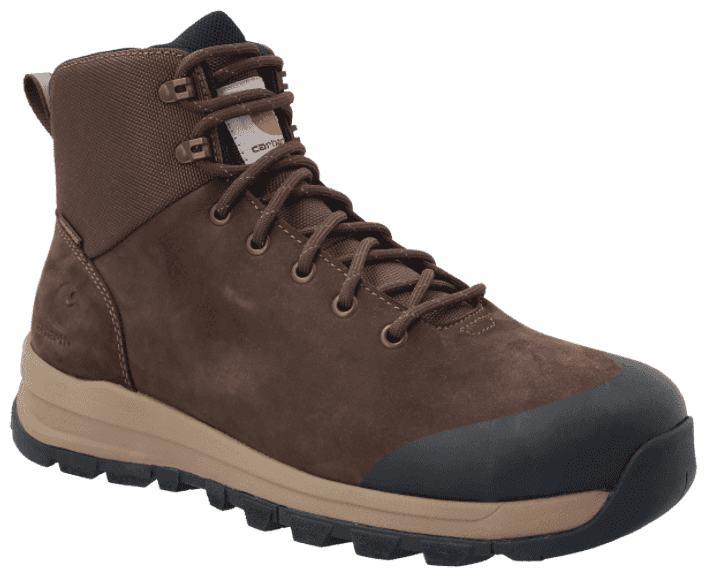Carhartt Outdoor Work Hiker Waterproof Alloy-Toe Work Boots for Men - Brown - 9.5M