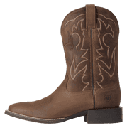 Ariat Sport Outdoor Western Boots for Men - Distressed Brown - 10M