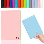 Chivertion 15 Pcs A5 Soft Cover Journals for Writing 128 Page Lined Journal Notebook Bulk Leather Ruled Journaling Notebooks Writing Drawing Journal Lay Flat Diary for Women Men, 5.7 x 8.2, Colorful