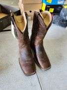 Ariat Sport Outdoor Western Boots for Men - Distressed Brown - 10M