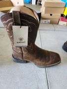 Ariat Sport Outdoor Western Boots for Men - Distressed Brown - 10M