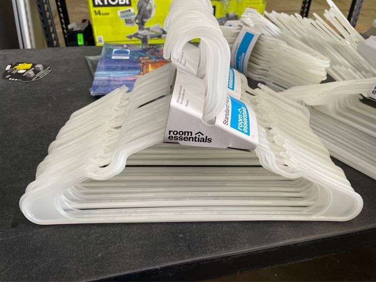 (2) Room Essentials Standard Hangers Matthews Auctioneers