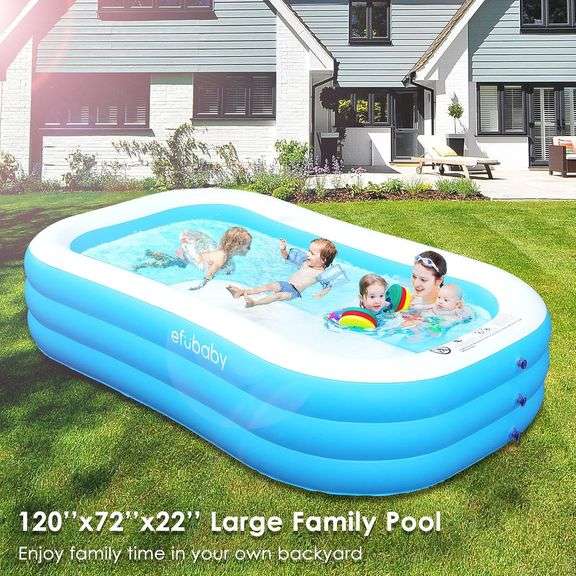 Inflatable Swimming Pool efubaby 120