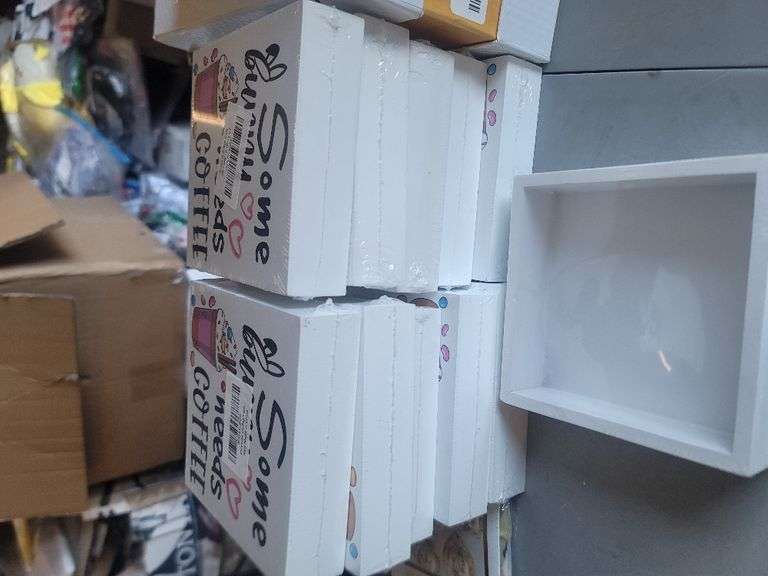 (11) Rustic Farmhouse Easter Spring Country Home Office Desk Decor Wood