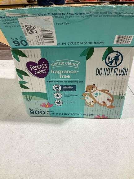 (9) Packs Parents Choice Fragrance Free