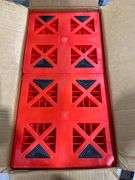 RV Leveling Blocks - 10 Pack Interlocking Camper Levelers With Carrying Bag