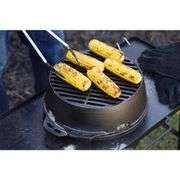 12 in. Lodge Kickoff Charcoal Grill, Black