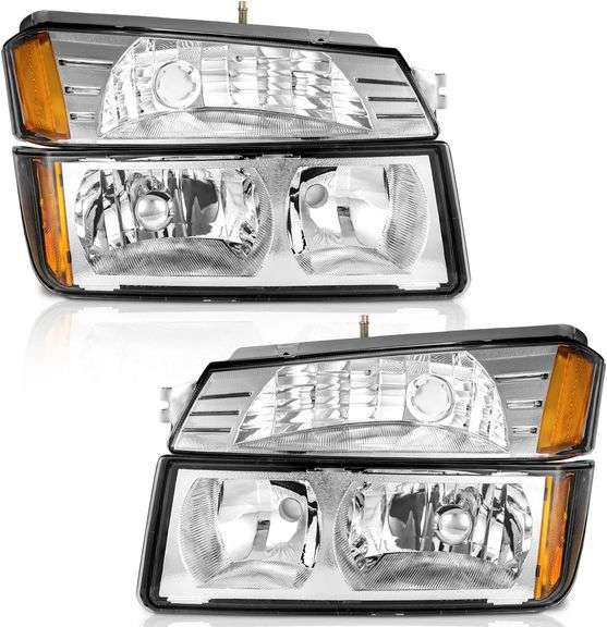 Kit De Luces Traseras Halógenas Para Chevrolet Avalanche 1500/2500 2003-2006 – LH RH – Con Bombillas – Evan-Fischer
