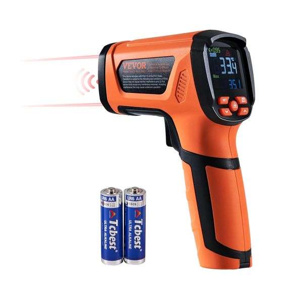 Buy TepPro D50 Dual Laser Teperature With Adjustable Eissivity, Non