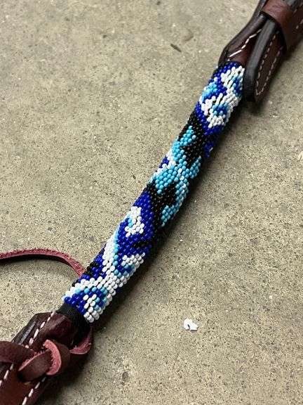 Beaded Single Ear Headstall