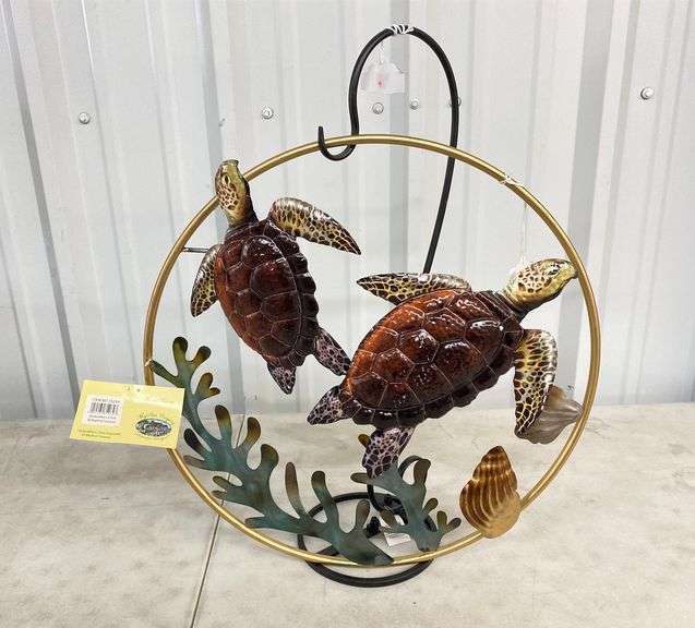MayRich Company Metal Outdoor Decor with Stand Matthews Auctioneers