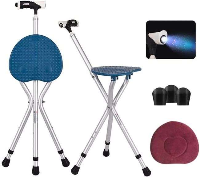 Deluxe Folding Cane Seat