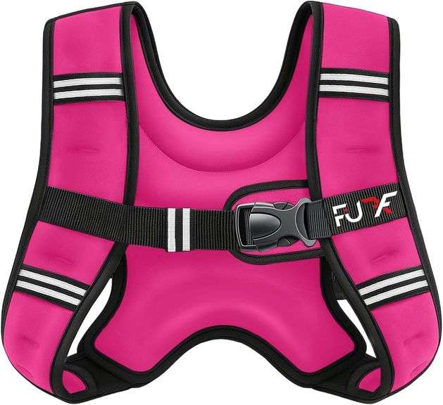 FUFF Weighted Vest Woman, 5/10/15/20/25/30 LB Womens Weight Vest for ...
