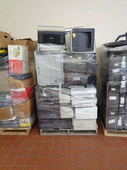 1 -PALLET OF PRINTERS (MUST TAKE ALL)