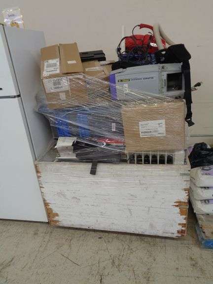 1 -BOX OF OFFICE SUPPLIES (BOX NOT INCLUDED)