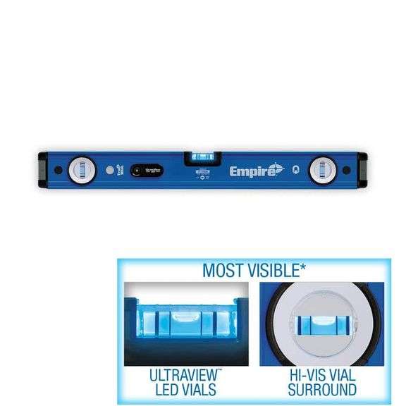 24 in. UltraView LED Magnetic Box Level