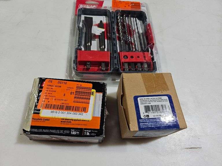 Diablo rebar demon. Misc screws