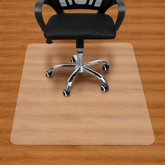 Large Office Chair Mat for Hardwood Floors - 48" 60" Anti-Slip Desk Chair Mat - Heavy Duty Floor Protector for Home or Office - Easy Clean and Flat Wi