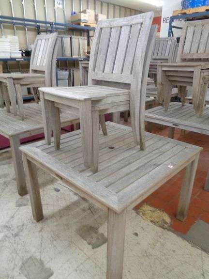 1 -OUTDOOR TABLE W/2 CHAIRS