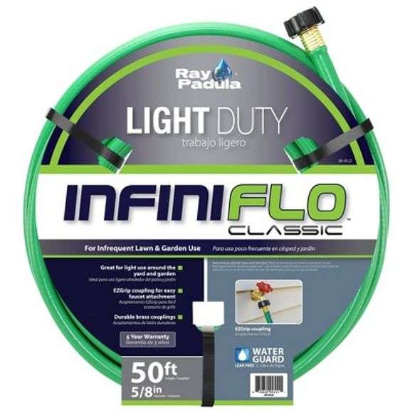 Ray Padula InfiniFlo Classic Light Duty Garden Hose