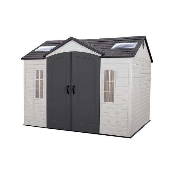 10 ft. X 8 ft. Resin Outdoor Garden Shed