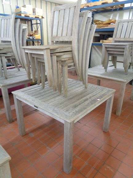 1 -OUTDOOR TABLE W/4 CHAIRS