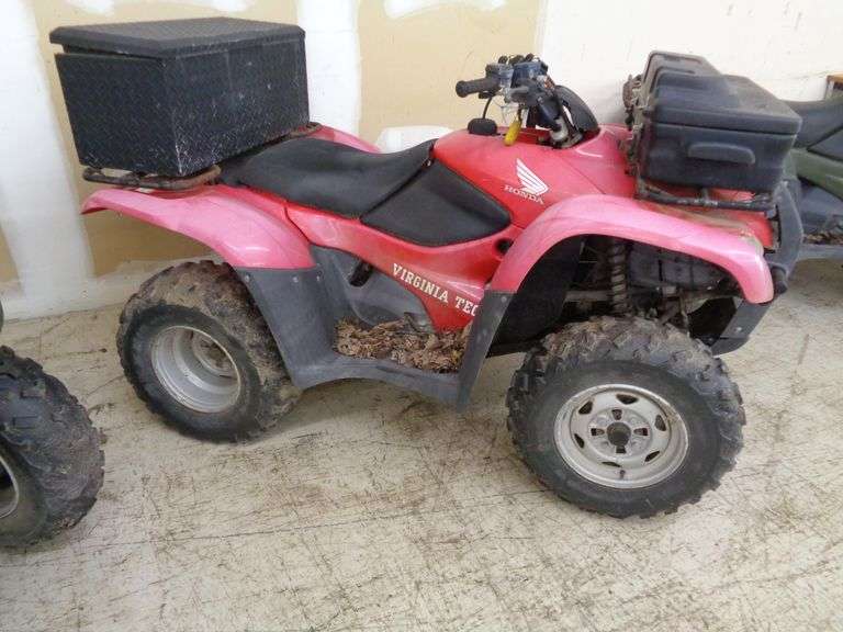 1 -HONDA ATV  TURNS OVER  WONT START
