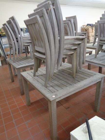 1 -OUTDOOR TABLE W/4 CHAIRS