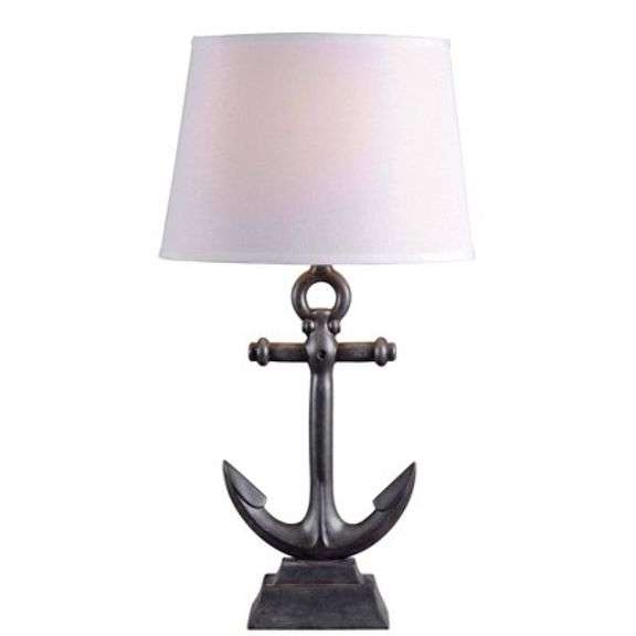 Kenroy Home Table Lamp White - Bronze