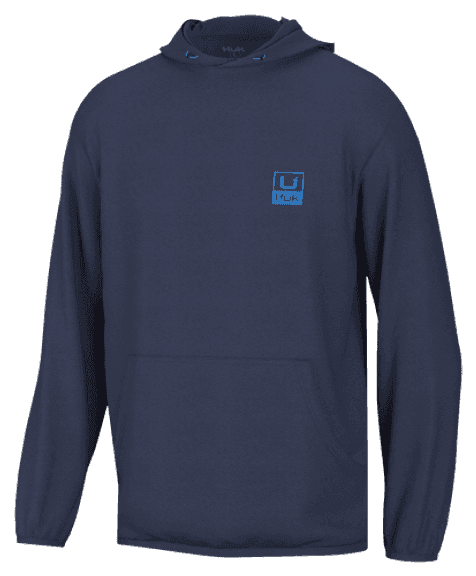 Chemise Technique Huk Icon Homme, Naval Academy, XL, Anti-UV Déperlant