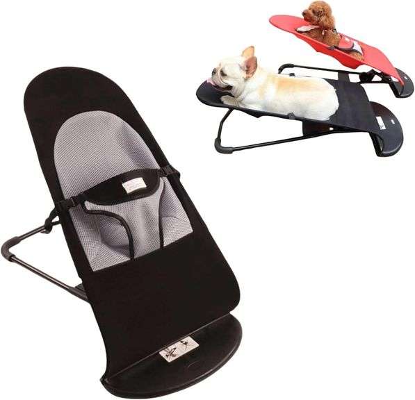 Pet Rocking Chair for Dogs & Cats, Pet Dog Cat Rocker Bed Chair, Indoor ...