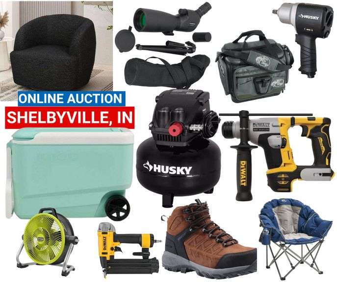 Shelbyville IN. - Online Auction Nov. 3, 2025