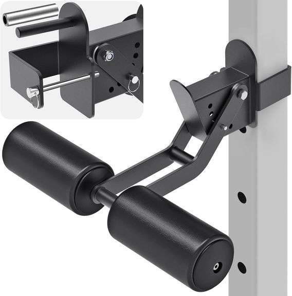 Kipika Nordic Hamstring Curl Squat Rack Attachment for Power Rack with ...