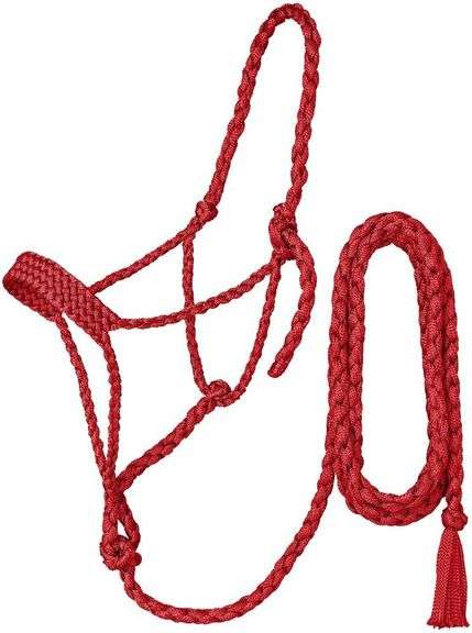 Tough 1 Premium Mule Tape Halter w.Lead