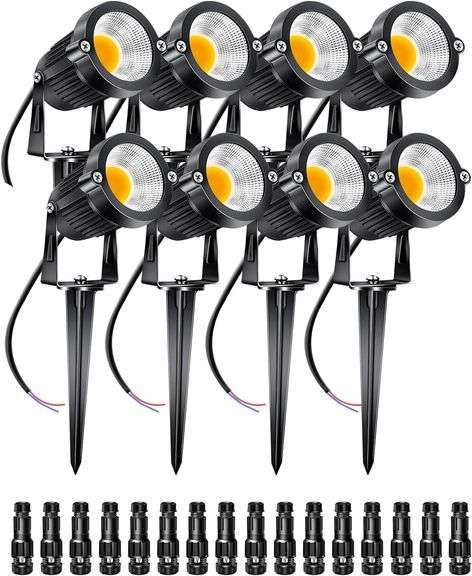 $44 5W Low Voltage Landscape Lights Outdoor 12V AC/DC LED Landscape ...