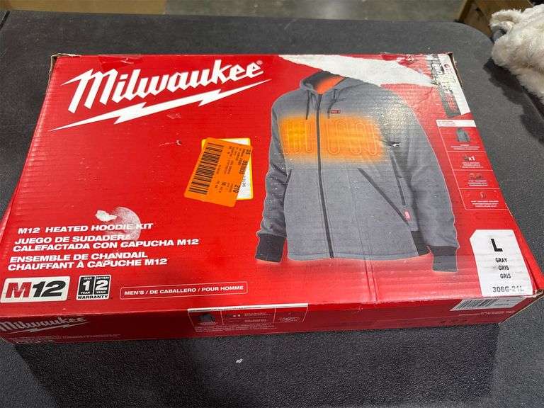 Milwaukee Heated Hoodie Kit Matthews Auctioneers