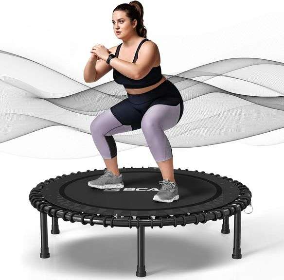 Rüüan Boon Thai Massage - Koblenz BCAN 40" Foldable Mini Trampoline, Silent Bungee C - Matthews Auctioneers